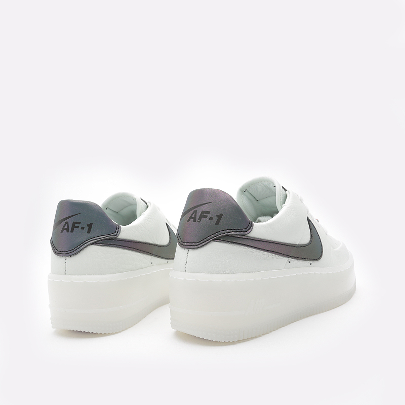 женские белые кроссовки Nike WMNS Air Force 1 Sage Low LX AR5409-003 - цена, описание, фото 5